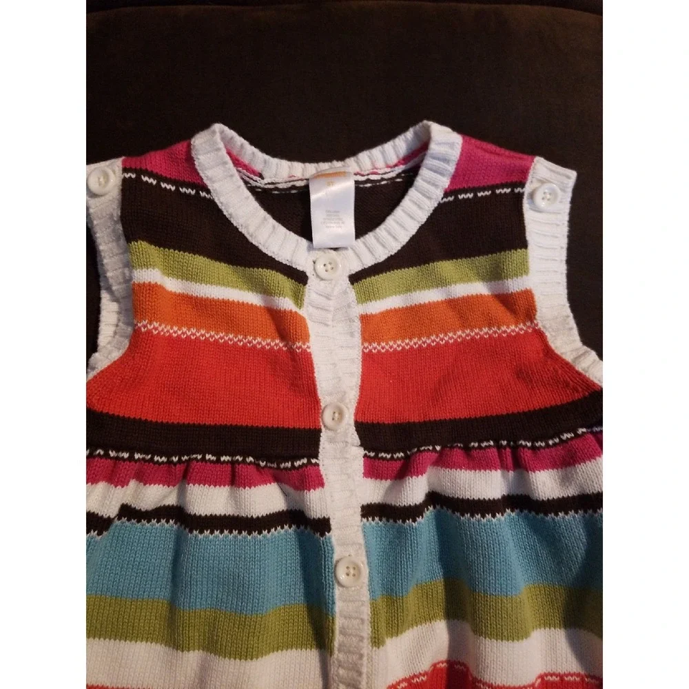 Gymboree woodland friends sweater‎ vest 5t